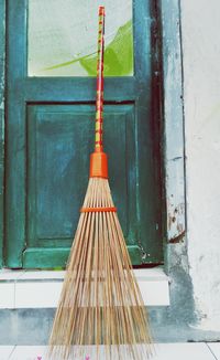 A broom stick made of bamboo