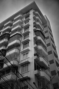 Low angle view of building against sky