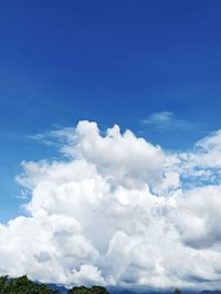 Low angle view of clouds in sky