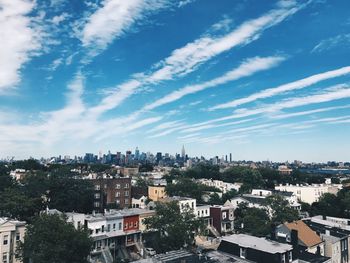 Cityscape against sky