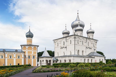 View of historic building against sky