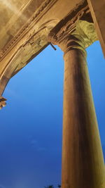 Low angle view of a temple