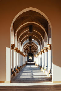 Interior of historic building