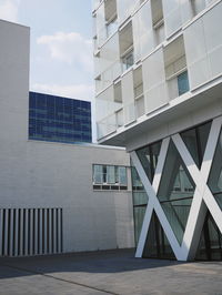 Modern office building against sky