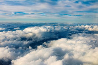 Low angle view of clouds in sky