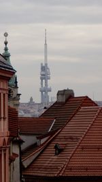 Low angle view of eiffel tower