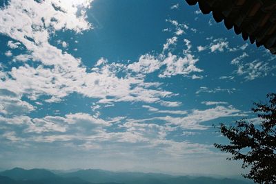 Low angle view of sky