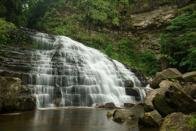 Waterfall in forest