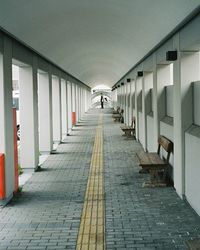 Corridor of building