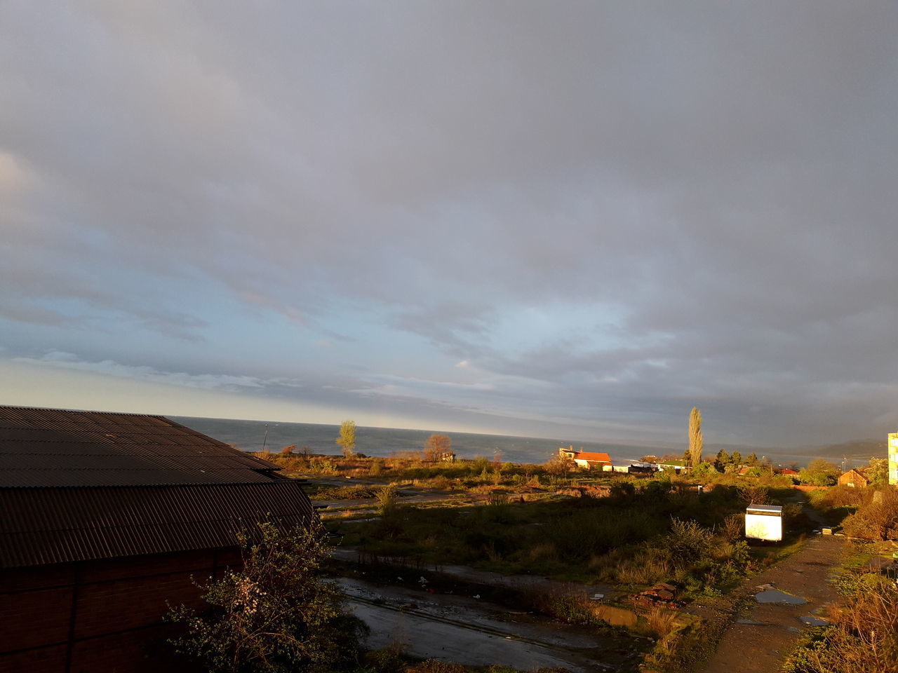 sky, city, bridge - man made structure, no people, cloud - sky, architecture, cityscape, outdoors, illuminated, nature, day