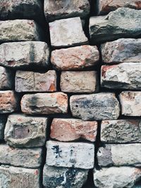 Full frame shot of brick wall