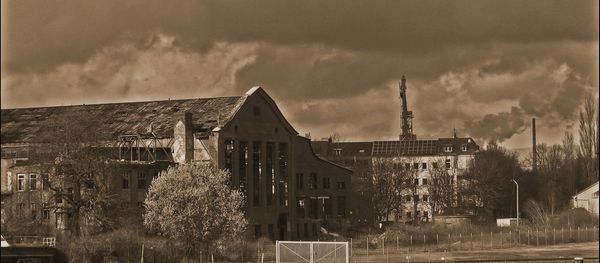 Built structure against the sky