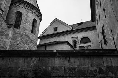 Low angle view of old building