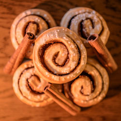 Close-up of spiral staircase