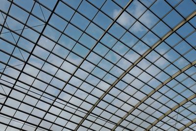 Low angle view of modern office building