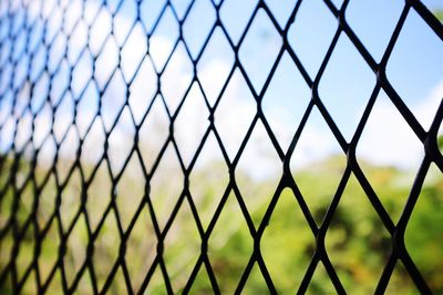 Full frame shot of chainlink fence