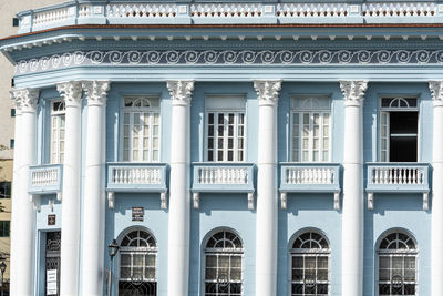 Full frame shot of historic building