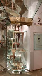 Interior of restaurant