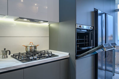 Interior of modern kitchen at home