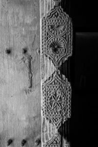 Close-up view of stone