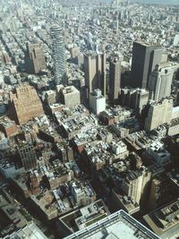High angle view of cityscape