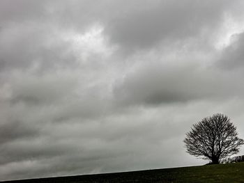 Low angle view of cloudy sky