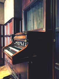 Interior of old house