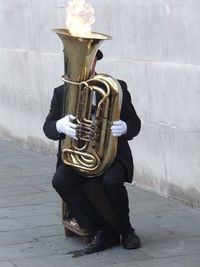 Man playing guitar