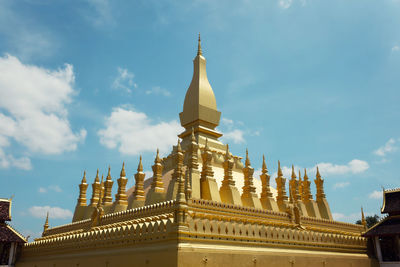 Low angle view of building against sky