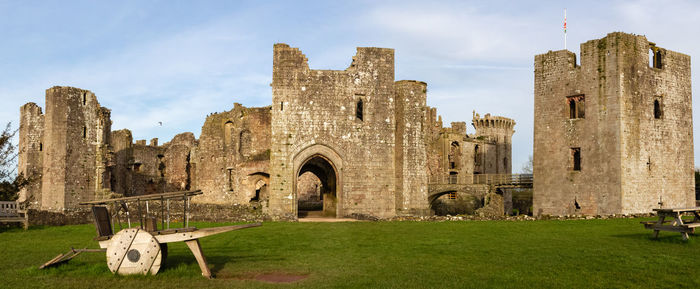 Old ruins of building