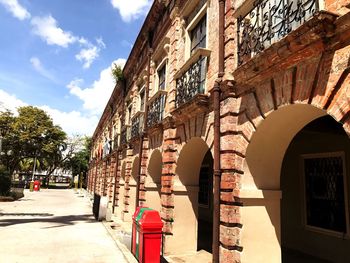 Panoramic view of building against sky