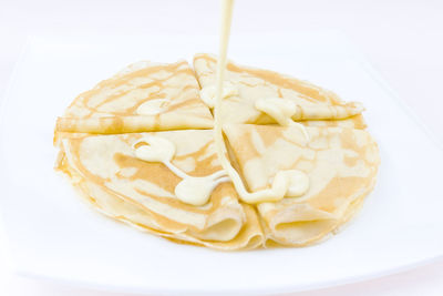 Close-up of cake on plate