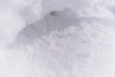 Full frame shot of snow