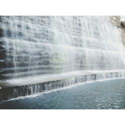 View of waterfall