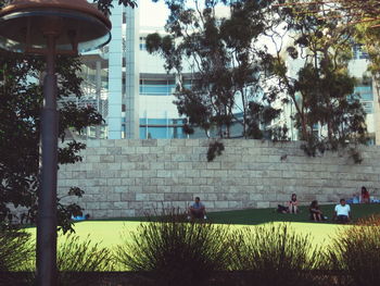 View of built structure in city