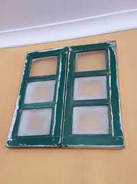 Close-up of window