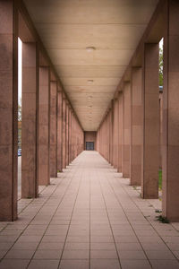 Corridor of building