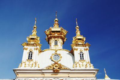 Low angle view of a temple