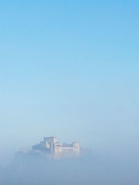 Scenic view of blue sky and clouds