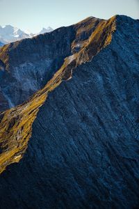 Scenic view of mt niesen against sky