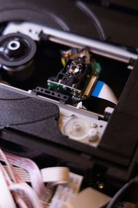 Close-up of circuit board