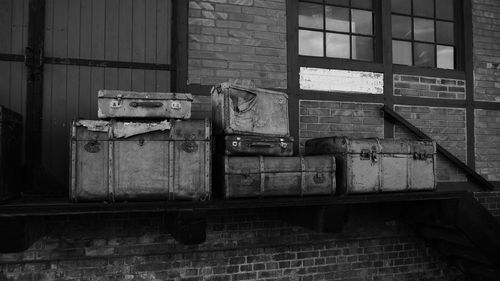 View of abandoned building