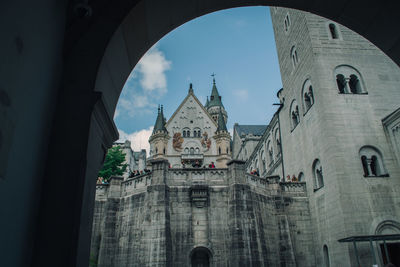 Low angle view of cathedral against sky