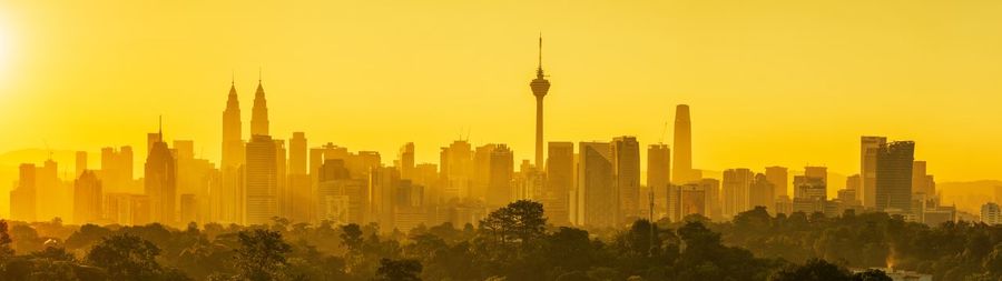 Skyscrapers in city