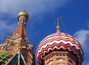 Low angle view of cathedral against sky