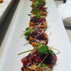 Close-up of food served in plate