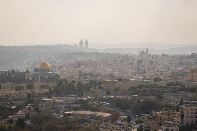 A view of jerusalem