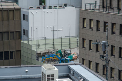 Buildings in city