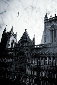 Low angle view of building against sky