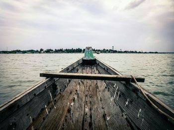 Pier on sea